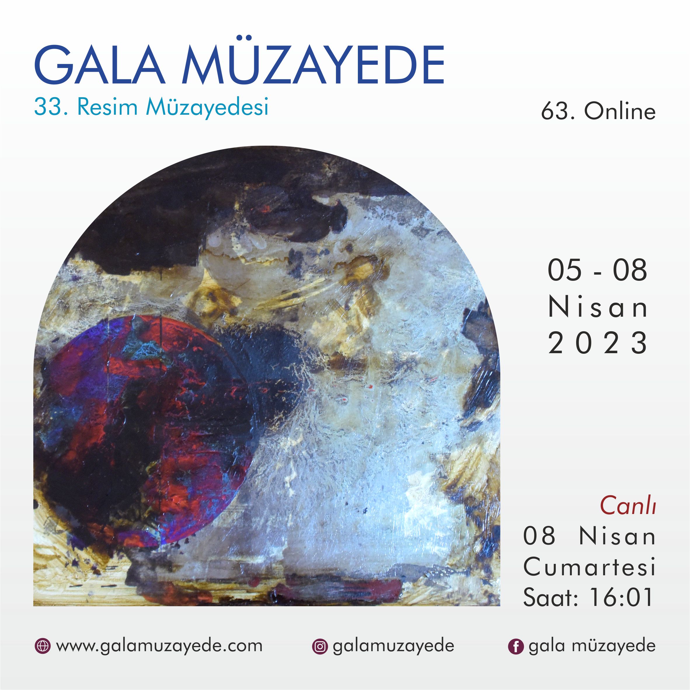 63.ONLINE 33.RESİM MÜZAYEDESİ - Gala Müzayede