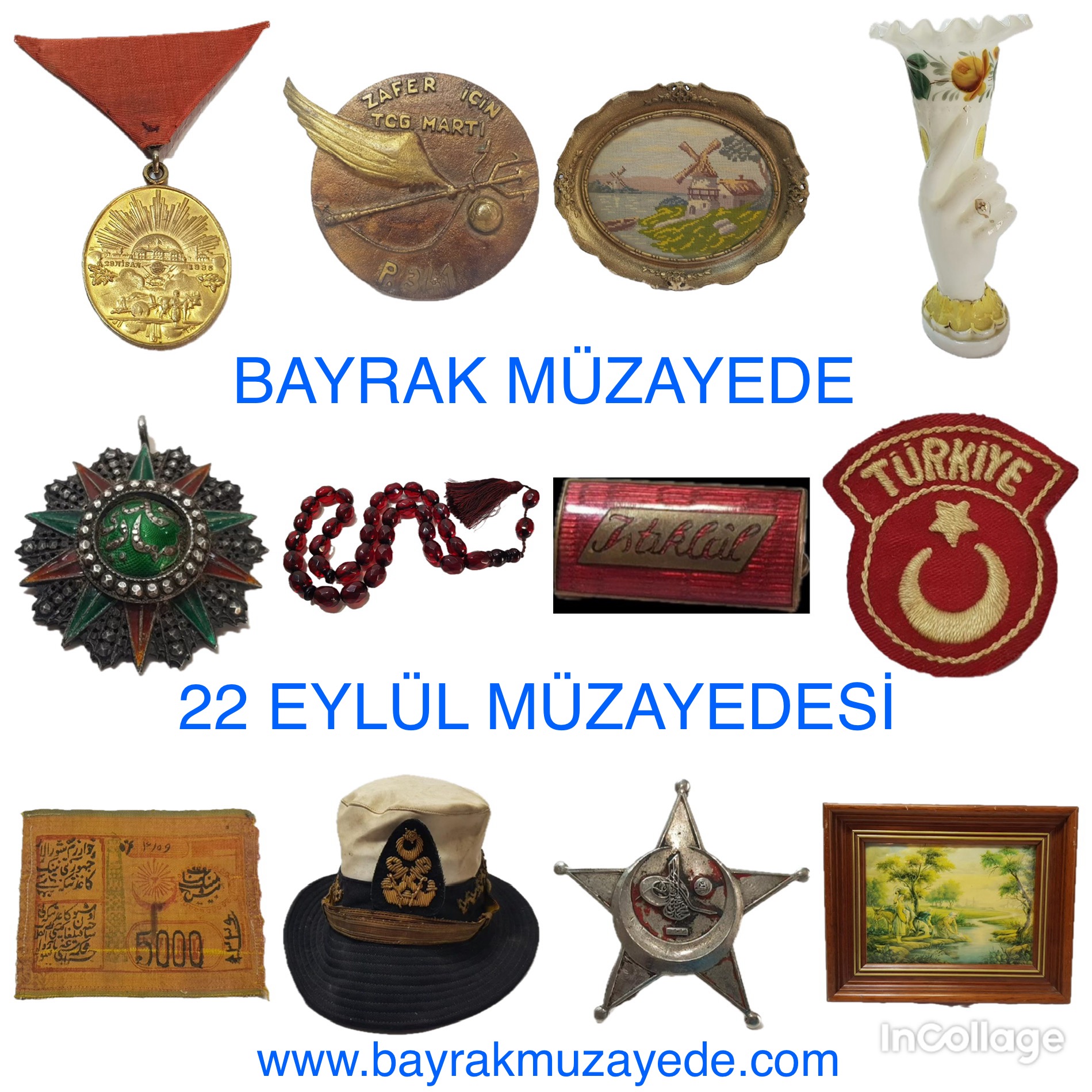 22 EYLÜL MÜZAYEDESİ - Bayrak Müzayede